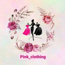 Pink clothing logo